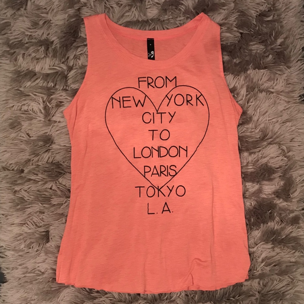 Sleeveless City Tee